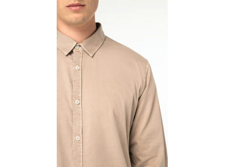 Camisa ecorresponsable efecto lavado hombre