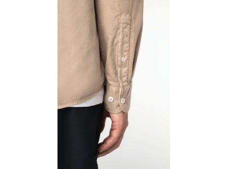 Camisa ecorresponsable efecto lavado hombre