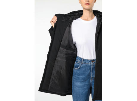 Parka con capucha reciclada unisex
