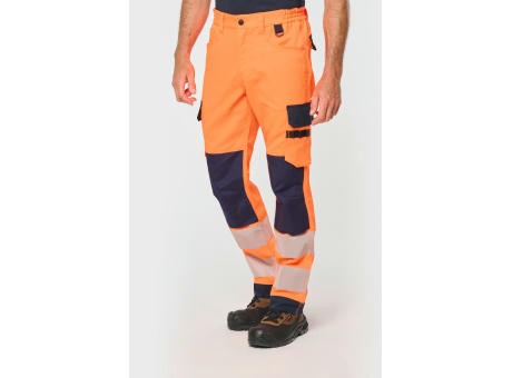 Pantalón de seguridad reciclado multibolsillos unisex