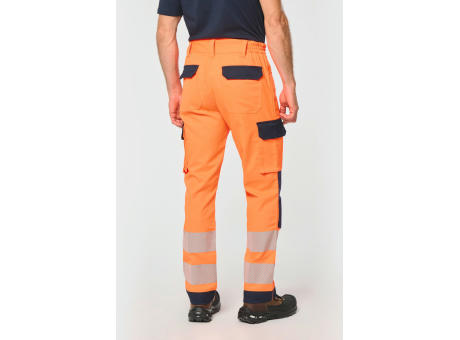 Pantalón de seguridad reciclado multibolsillos unisex