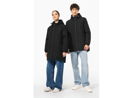 Parka con capucha reciclada unisex