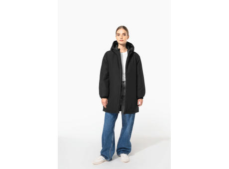 Parka con capucha reciclada unisex