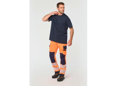 Pantalón de seguridad reciclado multibolsillos unisex