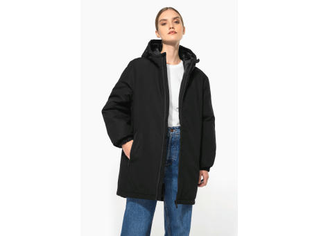 Parka con capucha reciclada unisex
