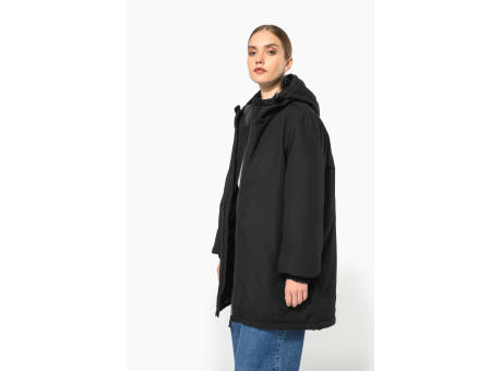 Parka con capucha reciclada unisex