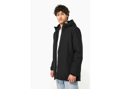 Parka con capucha reciclada unisex