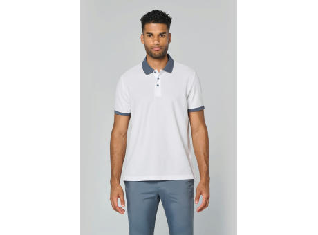 Polo piqué performance hombre