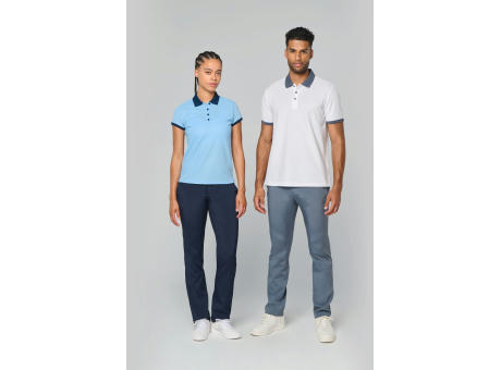 Polo piqué performance hombre