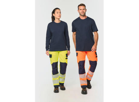 Pantalón de seguridad reciclado multibolsillos unisex