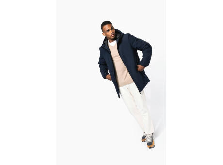 Parka con capucha reciclada unisex