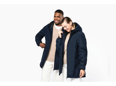 Parka con capucha reciclada unisex