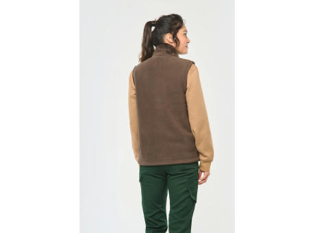 Chaleco polar con interior de sherpa unisex