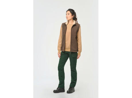 Chaleco polar con interior de sherpa unisex