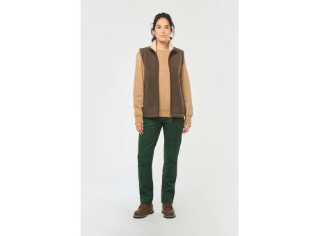 Chaleco polar con interior de sherpa unisex