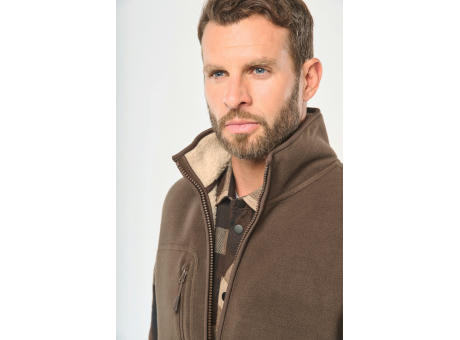 Chaleco polar con interior de sherpa unisex
