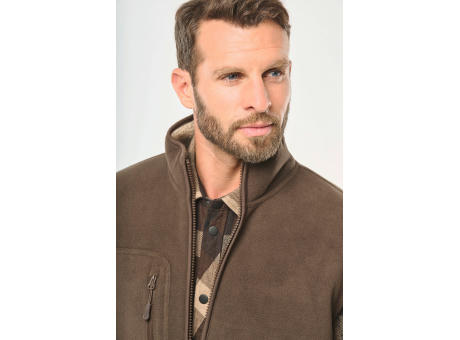 Chaleco polar con interior de sherpa unisex