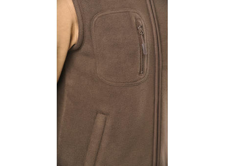 Chaleco polar con interior de sherpa unisex