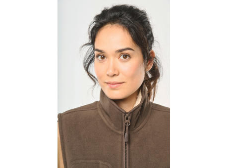 Chaleco polar con interior de sherpa unisex