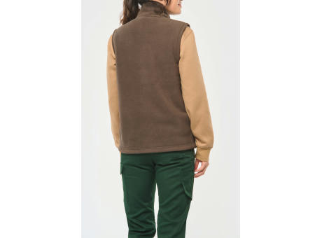 Chaleco polar con interior de sherpa unisex