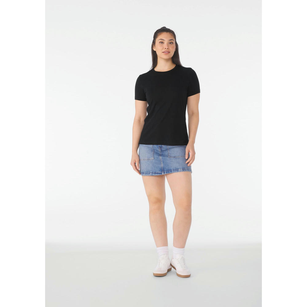 Camiseta cuello redondo Heather