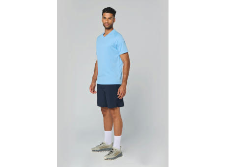 Camiseta de deporte cuello de pico hombre