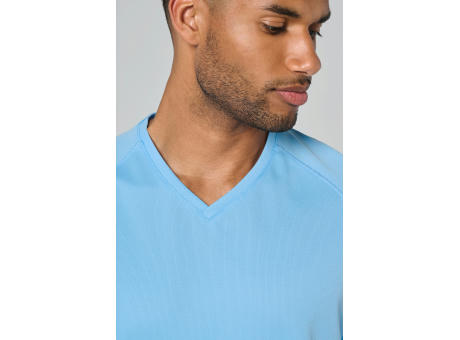 Camiseta de deporte cuello de pico hombre