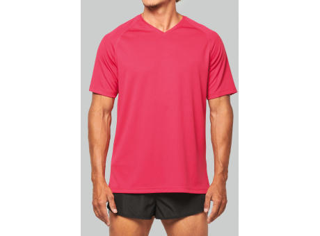 Camiseta de deporte cuello de pico hombre