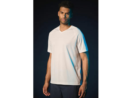 Camiseta de deporte cuello de pico hombre