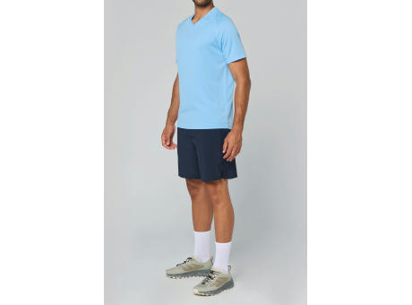 Camiseta de deporte cuello de pico hombre