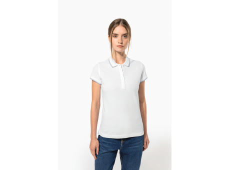 Polo de manga corta mujer