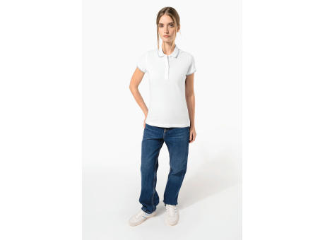 Polo de manga corta mujer