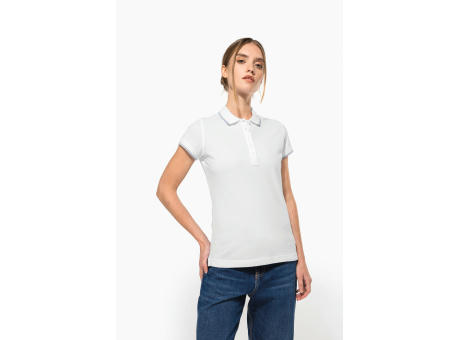 Polo de manga corta mujer