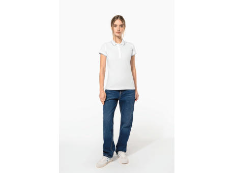 Polo de manga corta mujer