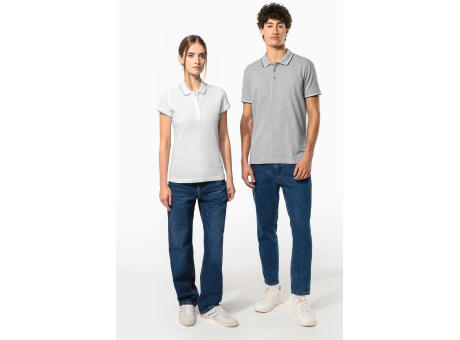 Polo de manga corta mujer