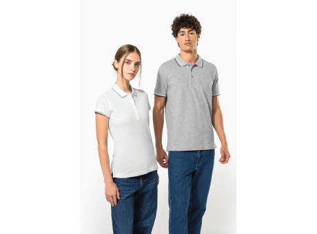 Polo de manga corta mujer
