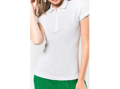 Polo de manga corta mujer