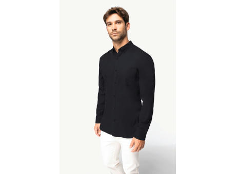 Camisa ecorresponsable de Lyocell y efecto lavado hombre