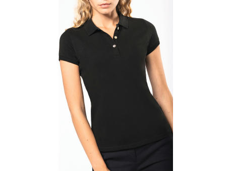 Polo Supima® maga corta mujer