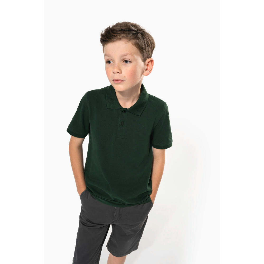 Polo manga corta infantil