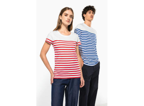 Camiseta marinera algodón orgánico mujer 
