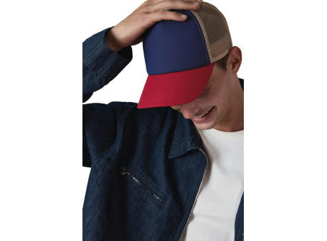 Gorra trucker de 5 paneles de algodón canvas - K-up Gold Label