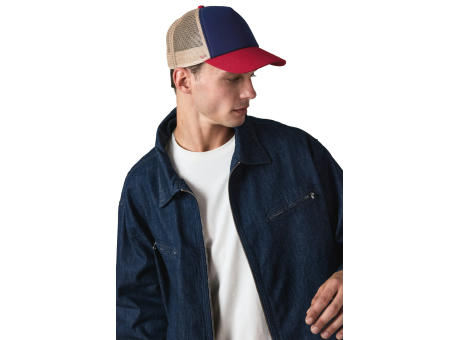 Gorra trucker de 5 paneles de algodón canvas - K-up Gold Label