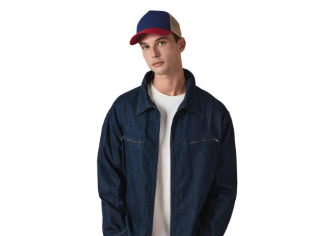 Gorra trucker de 5 paneles de algodón canvas - K-up Gold Label