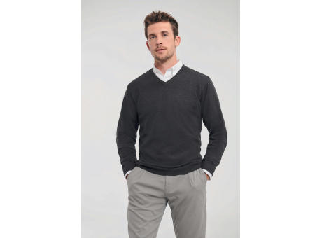 Jersey cuello de pico hombre