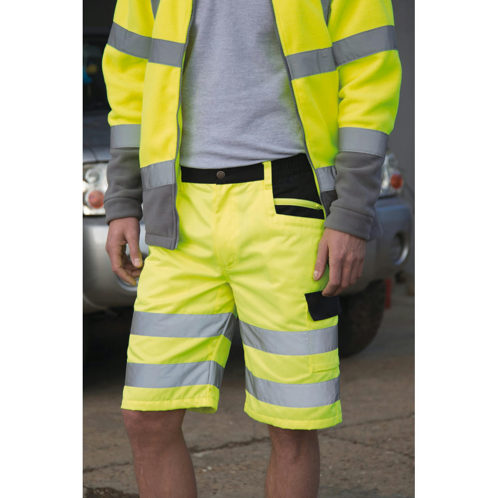 Shorts tipo cargo de seguridad