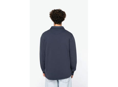 Sobrecamisa ecorresponsable efecto lavado de felpa perchada hombre