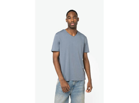 Camiseta ecorresponsable slub con bordes sin rematar hombre