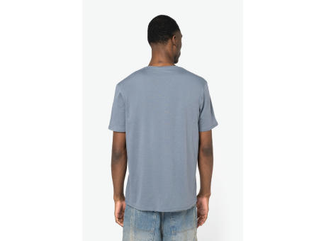 Camiseta ecorresponsable slub con bordes sin rematar hombre