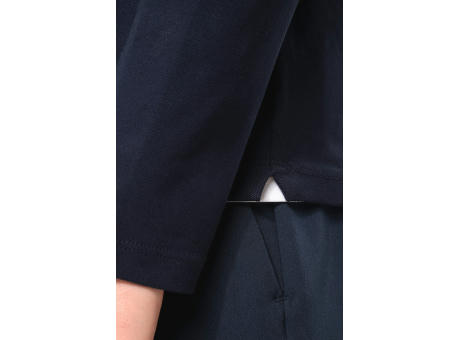 Polo Supima® manga larga mujer